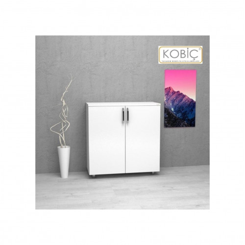Kobiç Dosya Dolabı Tam Kapak 80x35x80 Cm Beyaz Kobiç Dosya Dolabı Tam Kapak 80x35x80 Cm Beyaz