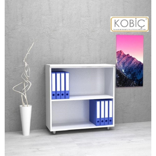 Kobiç Raflı Mdflam Dolap 70x35x80 Cm Beyaz Kobiç Raflı Mdflam Dolap 70x35x80 Cm Beyaz